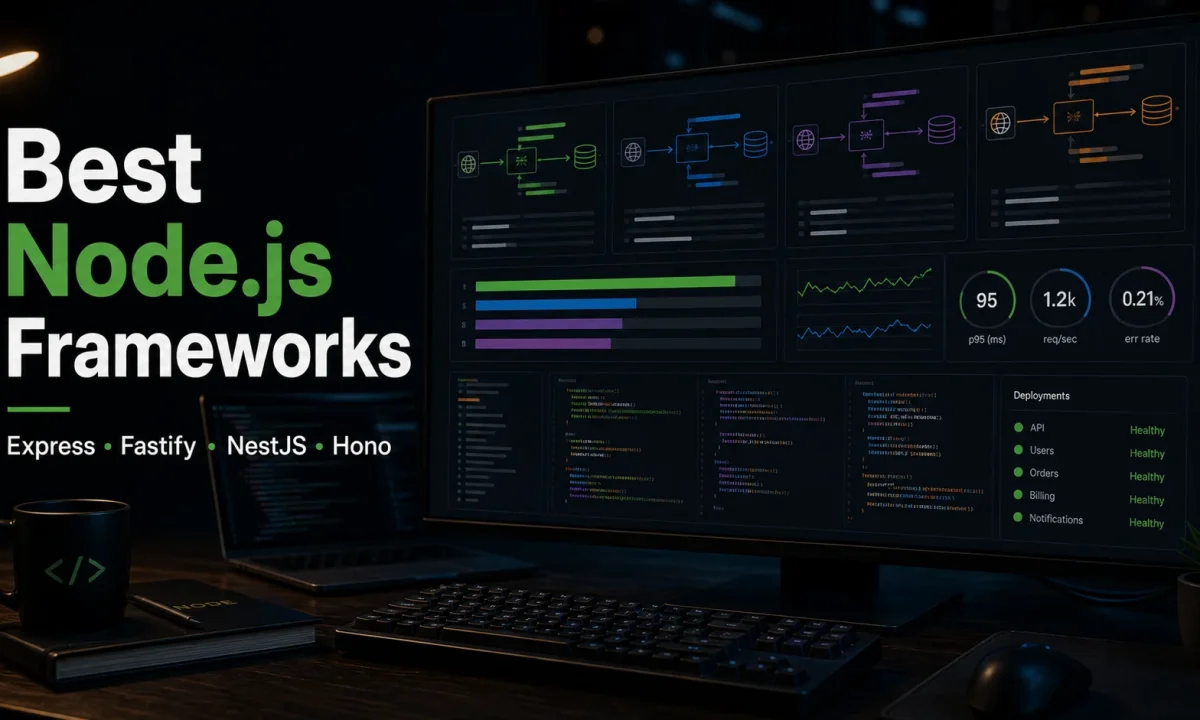 Best Node.js frameworks for API development in 2026