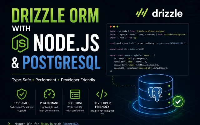 Drizzle ORM with Node.js and PostgreSQL