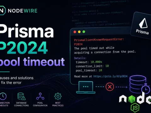 Fix Prisma connection pool timeout (P2024) in Node.js