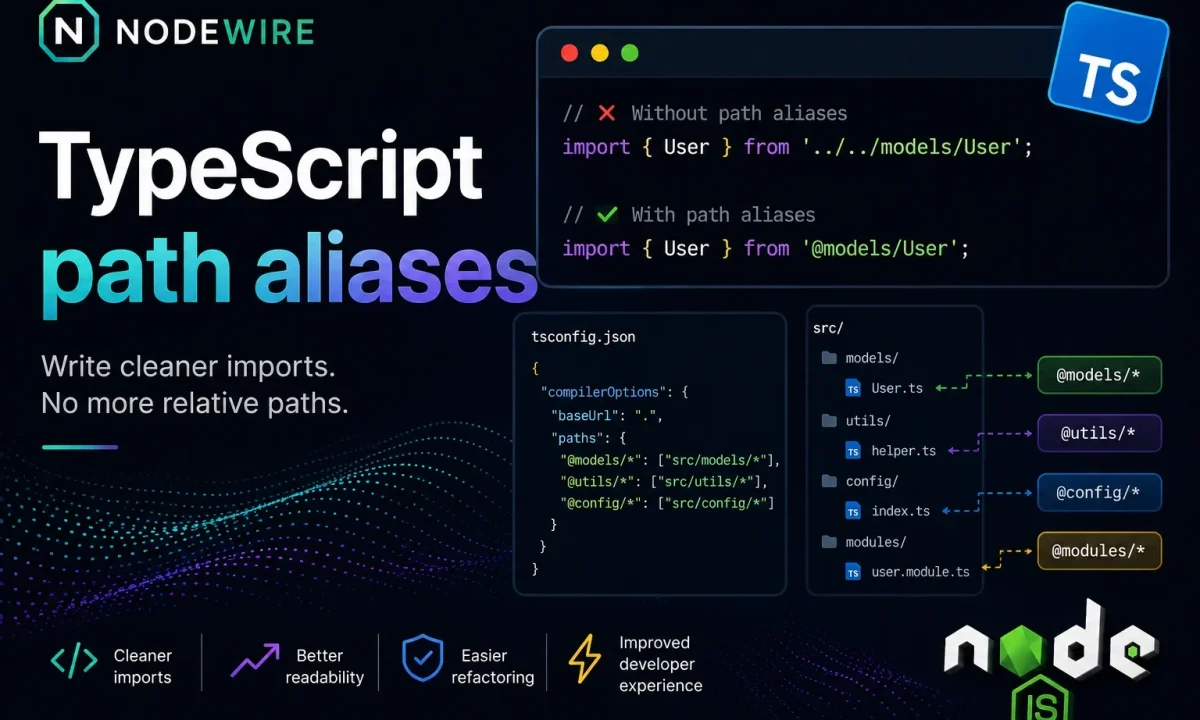 Fix TypeScript path aliases not working in Node.js